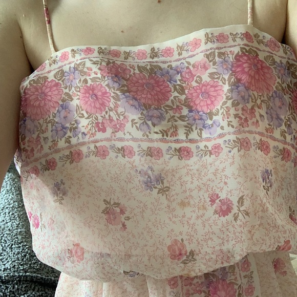 Neiman marcus ‘70s Floral Gown - Picture 7 of 10